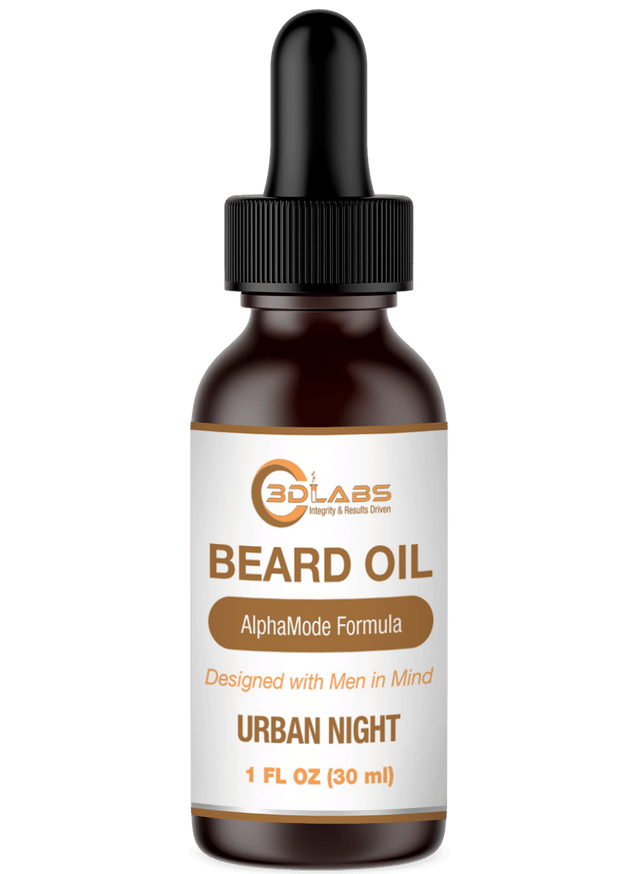 Beard Oil (Urban Night)-Skin Care-3D Labs Nutrition