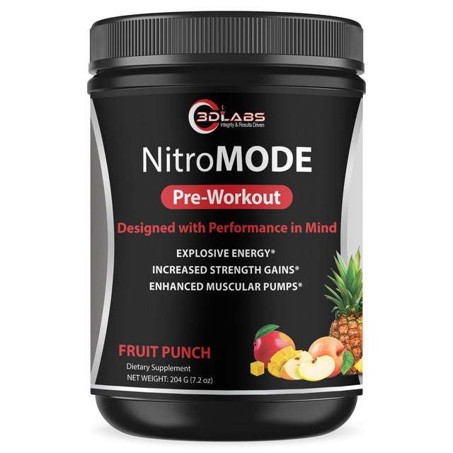 NitroMode Pre-Workout (Fruit Punch)