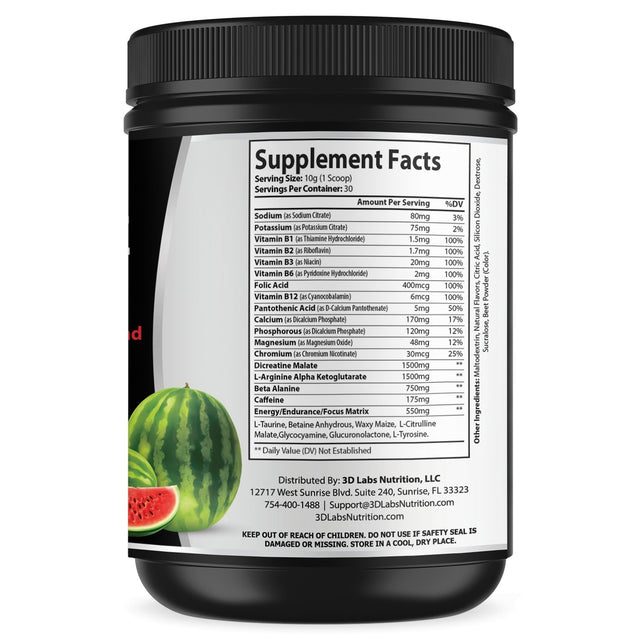 NitroMode Pre-Workout (Watermelon)