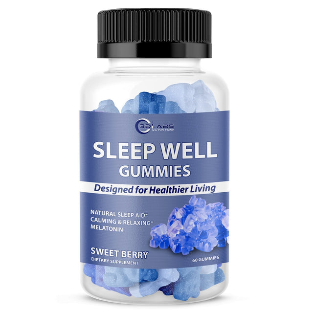 3D Labs Nutrition Sleep Well Gummies