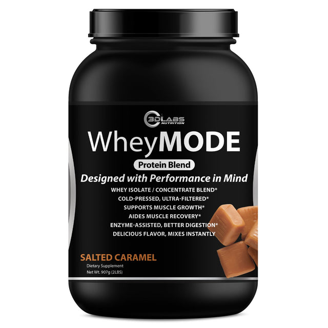 3D Labs Nutrition WheyMode Protein Salted Caramel