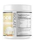 3D Labs Nutrition IsoMode Vanilla Whey Protein Isolate – Supplement Facts View
