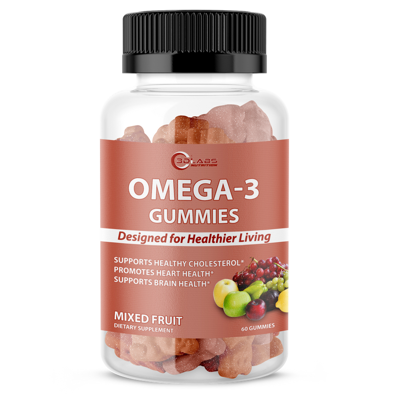 3D Labs Nutrition Omega Gummies
