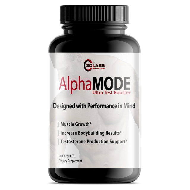 3D Labs Nutrition AlphaMode Testosterone Booster