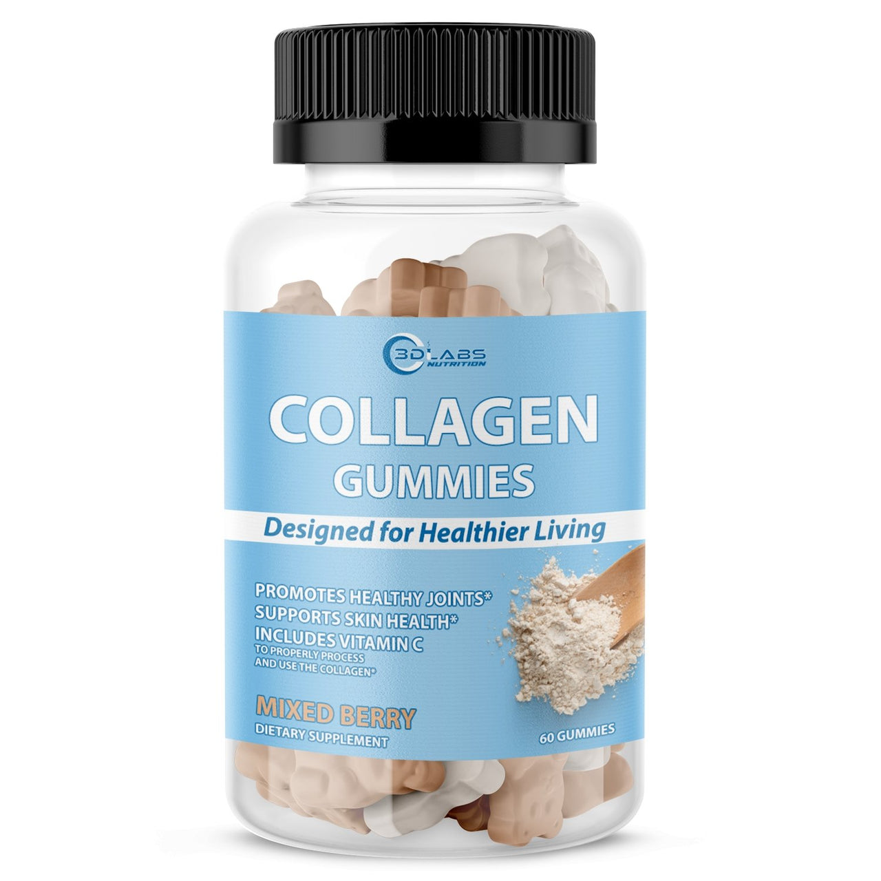 3D Labs Nutrition Collagen Gummies
